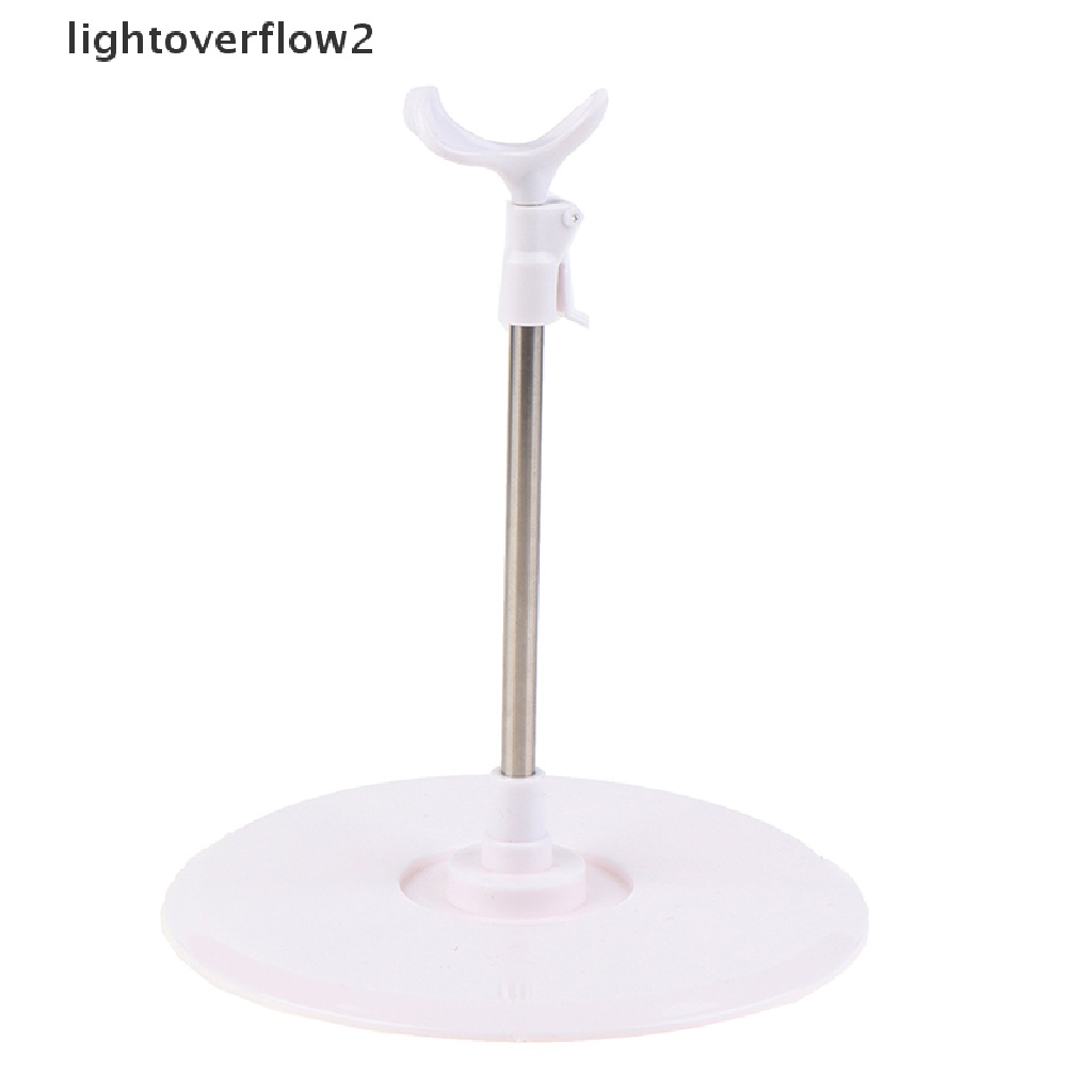 (lightoverflow2) Stand Holder / Dudukan Display Boneka Universal Bahan Stainless Steel Ukuran 36 / 42 / 48 / 60cm Adjustable