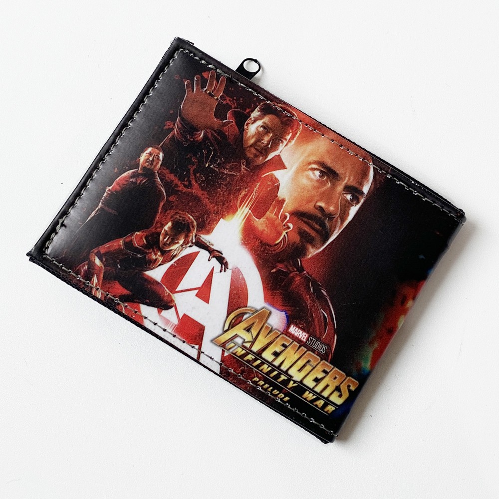 SHOPEE 6.6 SUPER SALE!! C295 Dompet Anak Laki Laki Dompet Karakter Avenger AV-301 Kulit Sintetis Terbaru+BOX