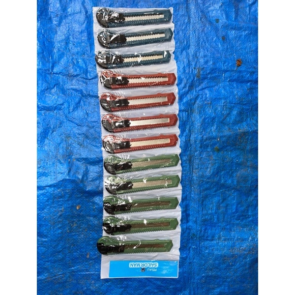 

pisau cutter bagus merk sailorman harga satu lusin