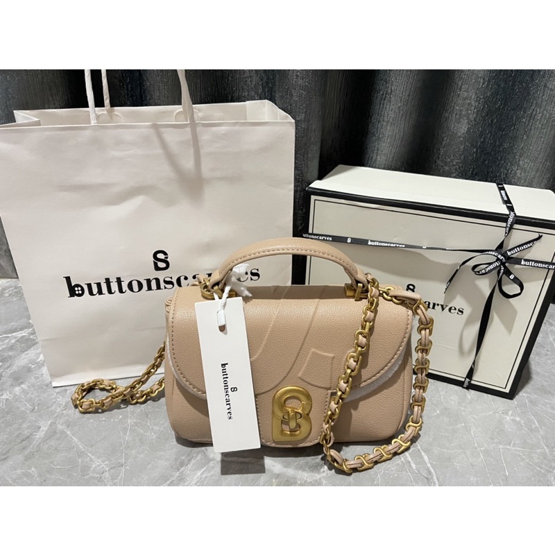 alma bag flap small buttonscarves