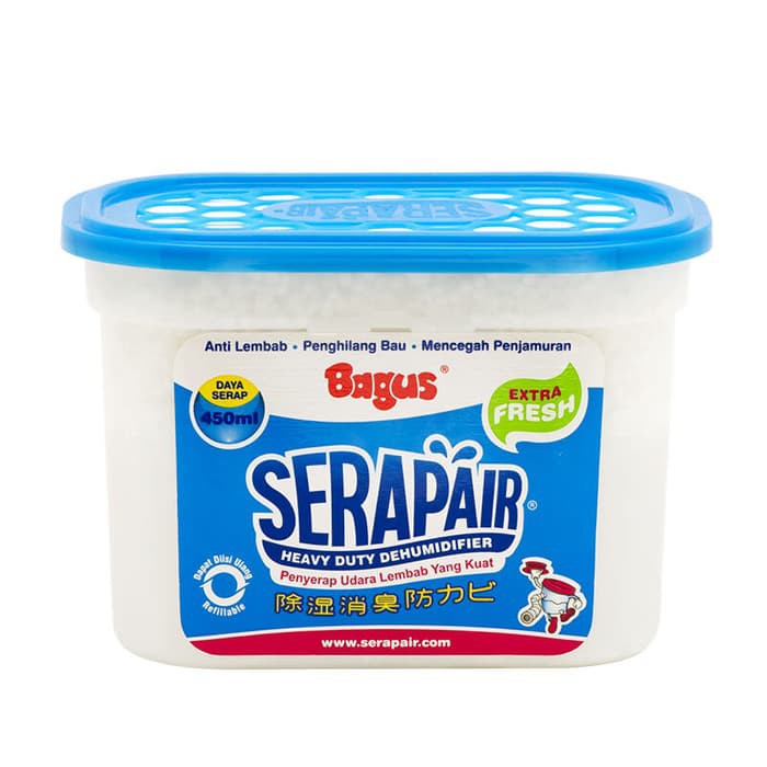 Bagus Serap Air Biru Anti Lembab Penghilang Bau Mencegah Jamur 450ml