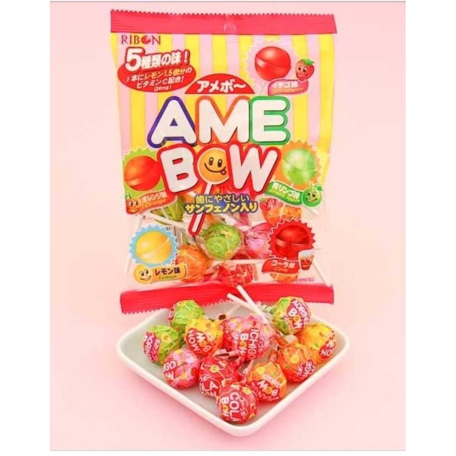 

Ribon Amebow Pop Candy - Permen Tangkai Jepang