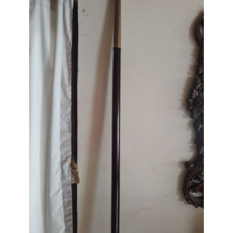 tongkat kayu walikukun 2 meter + tunjung