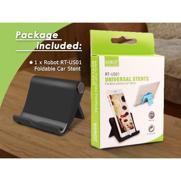 ROBOT RT-US01 Stand Holder HP Untuk Tablet dan Smartphone