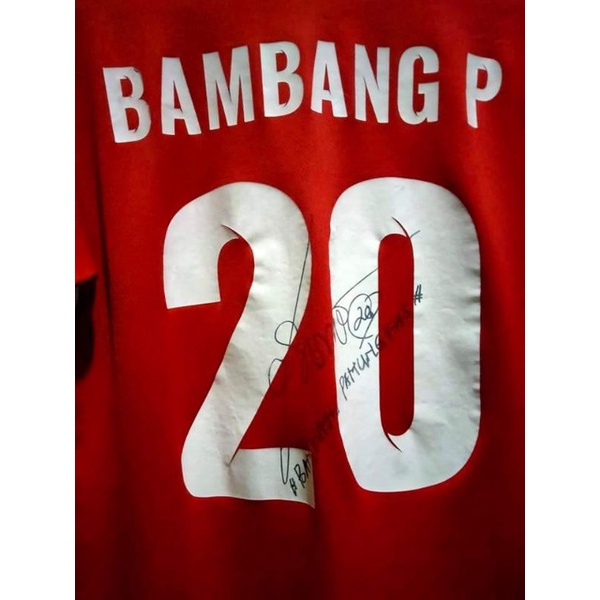 Jersey Signed Bambang Pamungkas