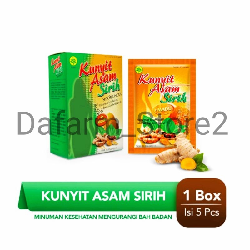 

Kunyit Asam Sirih+Madu