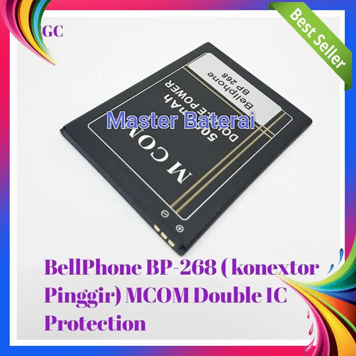 BATERAI BELLPHONE BP268 BP 268 CONEXTOR DIPINGGIR DOUBLE IC PROTECTION