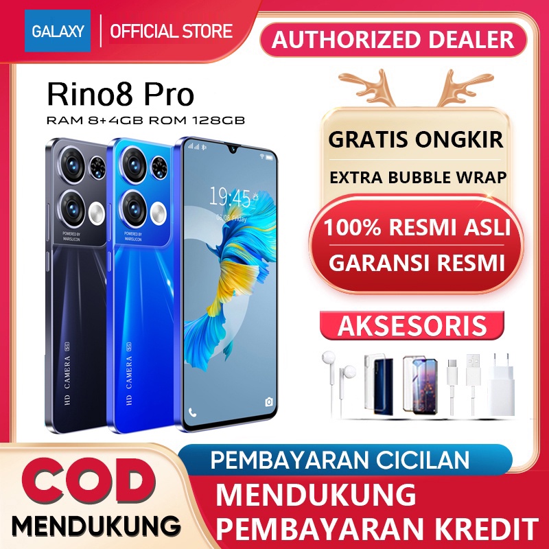 hp Rino8 Pro RAM 8GB+4GB Extended ROM 512GB MediaTek GARANSI RESMI Handphone Android AMOLED 7.5&quot; Ponsel Baru asli 4G/5G HP Murah Cuci Gudang