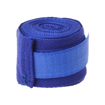 Hand Wrap Perban Handwrap MMA Muaythai Kick Boxing Body Combat Boxing 1Pcs-blue(Satu)