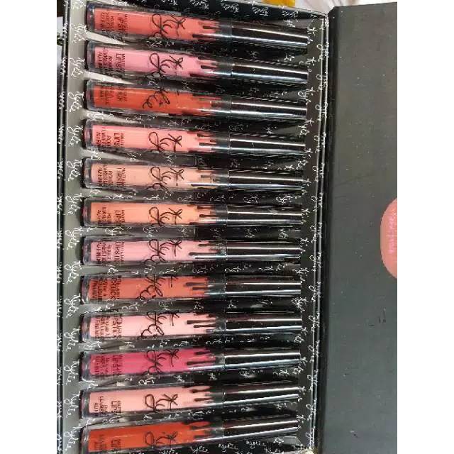 1box Lip cream kylie matte 12pcs