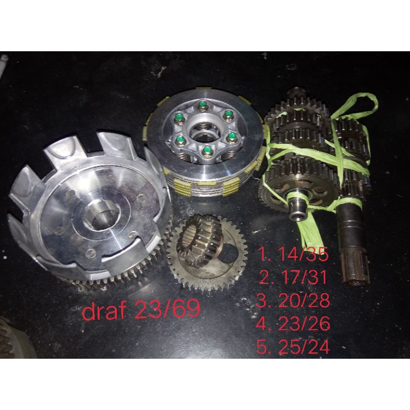 paket bore up rasio racing draf gir ronsel primsek custom drag pnp cb gl mp