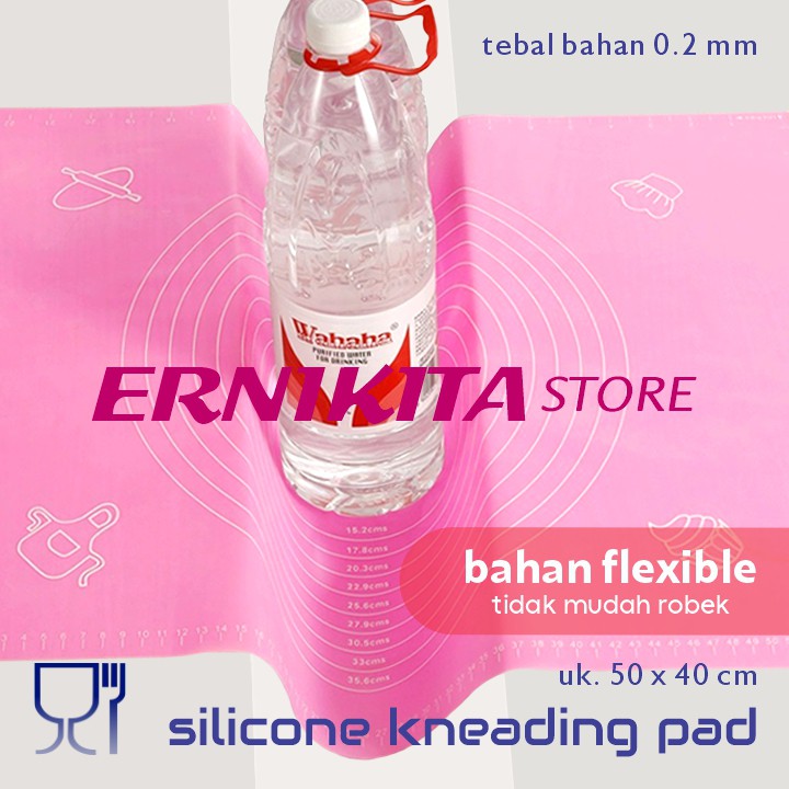 BAKING MAT ALAS ADONAN KUE SILICONE - Silikon Anti Lengket