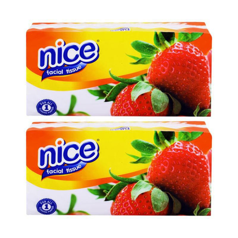 NICE FACIAL TISSUE 200 SHEETS. BUY 1 GET 1 FREE