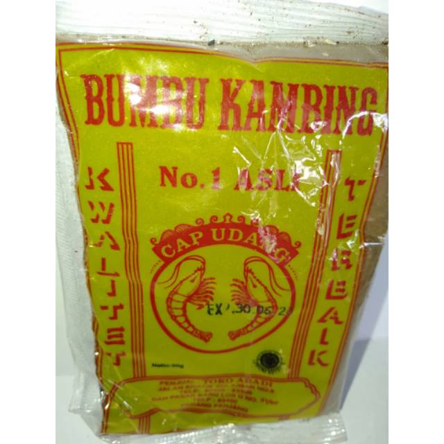 

Bumbu Kambing Cap Udang