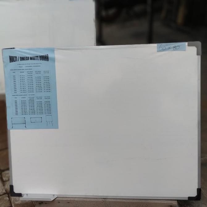

[COD] whiteboard gantung 60 x 90 cm TERJAMIN Kode 688