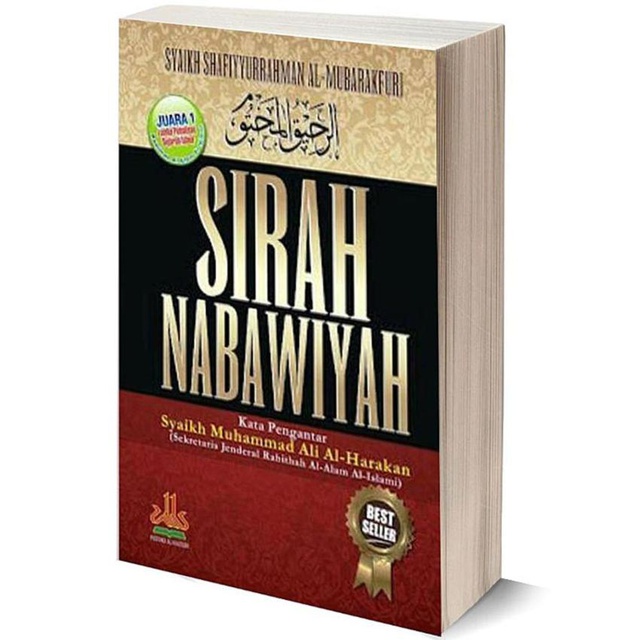 Sirah Nabawiyah Hard Cover dan soft cover ORI - Shafiyurrahman Al Mubarakfuri Pustaka Alkautsar(Free 1 Buku Keutamaan waktu dan shalat Tahajjud)