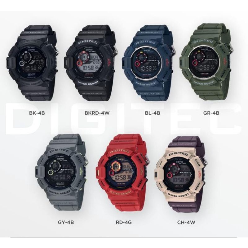 JAM TANGAN DIGITEC 5028 DG-5028T ORIGINAL SBY