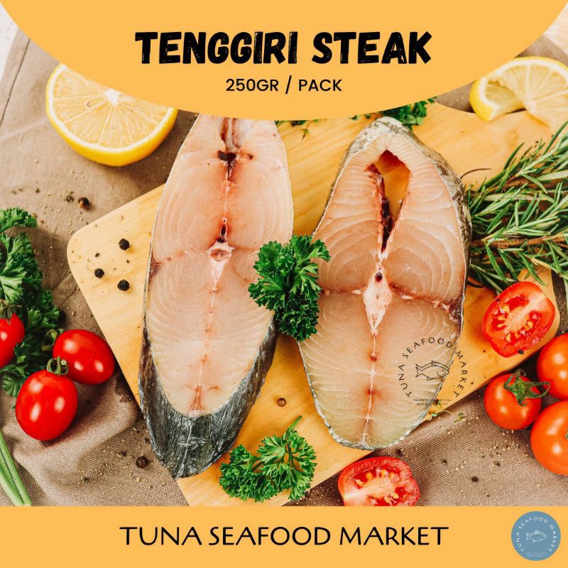 

Ikan Tenggiri Steak 250 gr/pack Fresh Quality