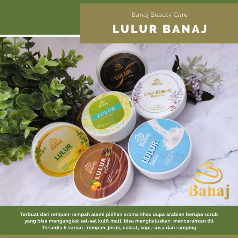 Lulur Banaj || Body Care || Rempah Arab Pengantin