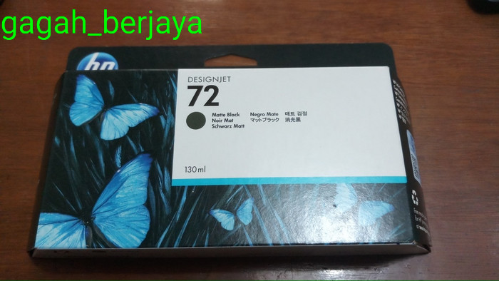 Tinta Hp Plotter 72 Matte Black 130ml Plotter Hp 72 Original