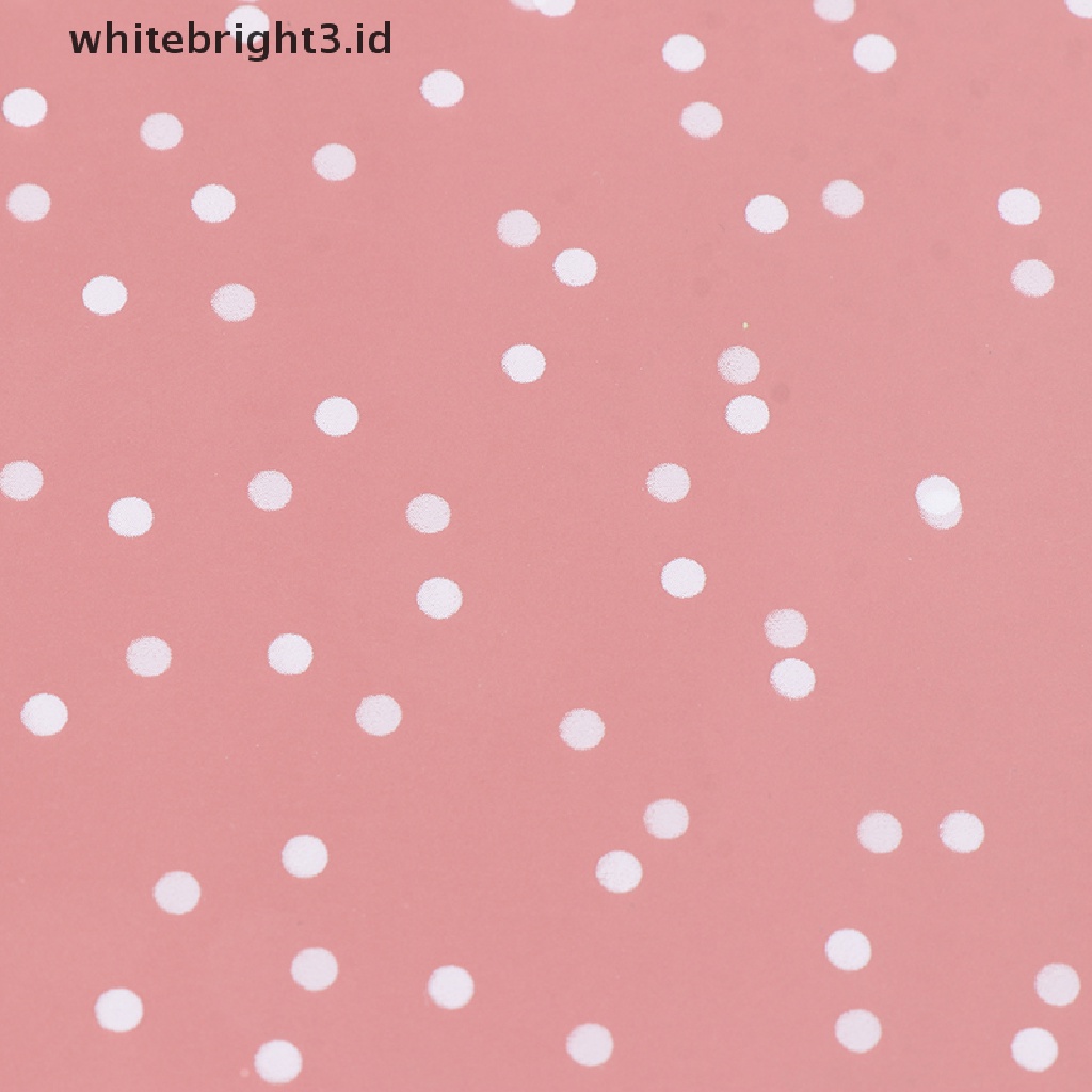 (whitebright3.id) 100pcs / Set Kantong Plastik Motif Bunga Sakura Untuk Tempat Permen / Kue