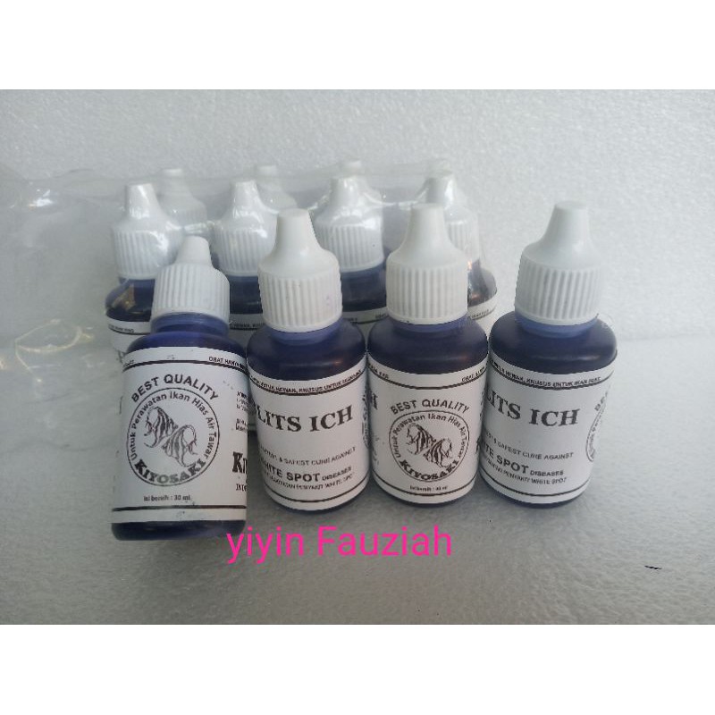 BLITS ICH/Obat biru obat ikan hias obat ikan cupang 30ml