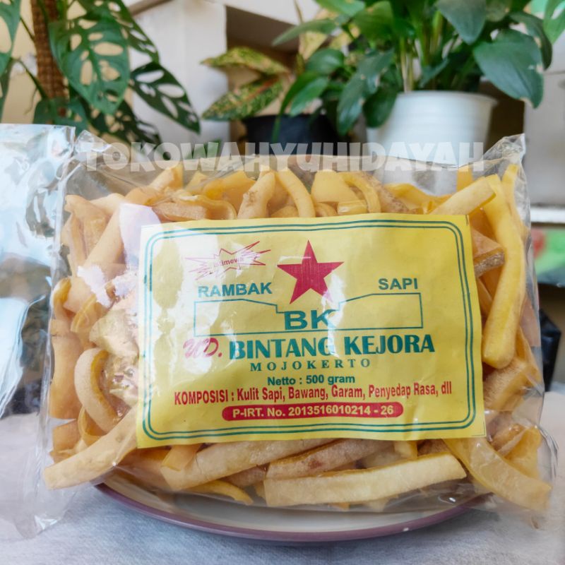 

RAMBAK KULIT SAPI PANJANG SUPER PREMIUM / DOROKDOK / KRECEK PANJANG