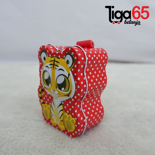 365 COIN BANK #40964 Celengan Gembok / Buka Tutup Karakter Fancy