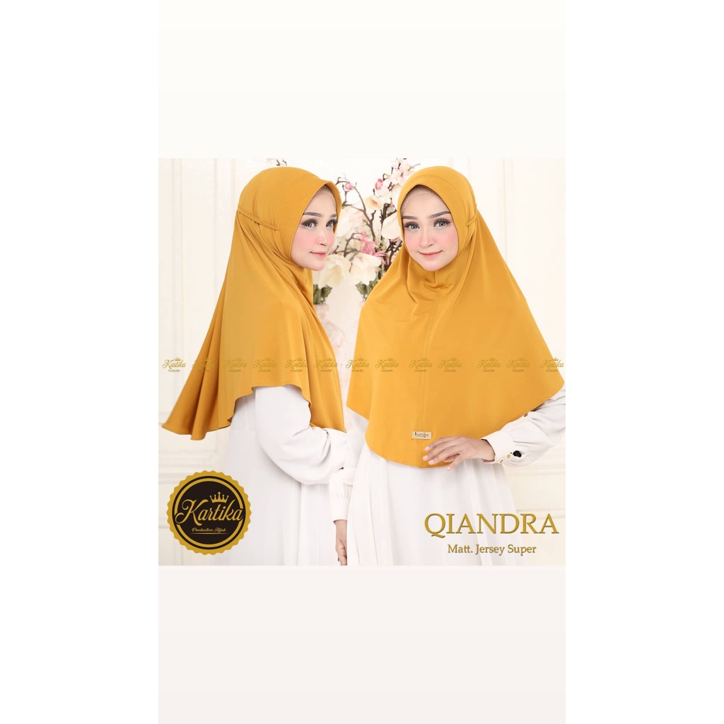 Jilbab Instan Pad Tali Qiandra By Kartika