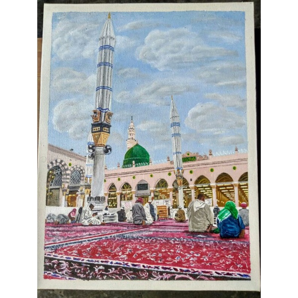 Lukisan Masjid Nabawi