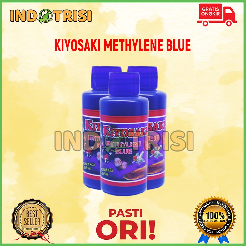Methylene blue obat ikan cupang obat biru anti jamur white spot