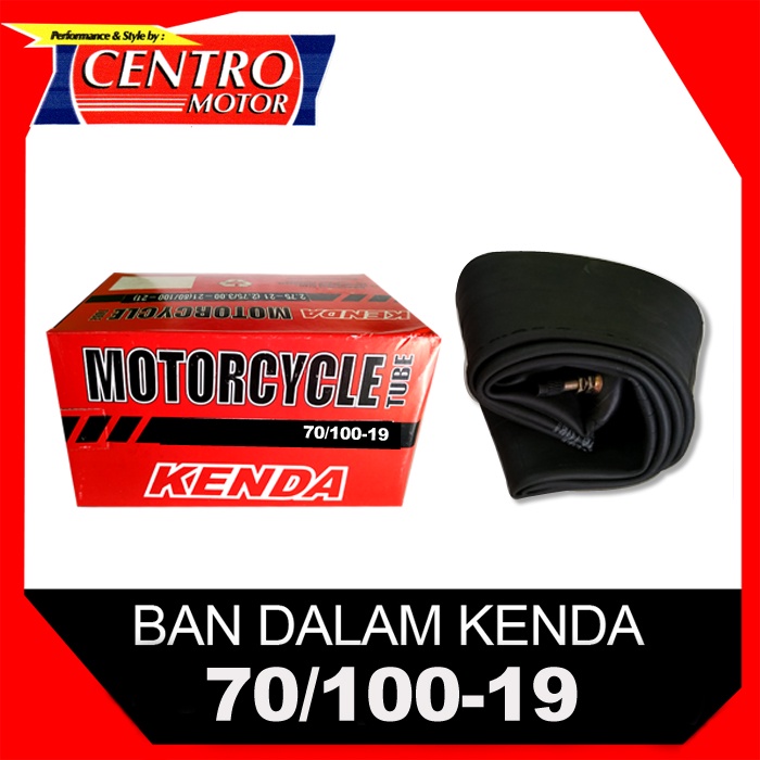 BAN DALAM KENDA 70/100-19.Cocok untuk ban dalam depan KLX150