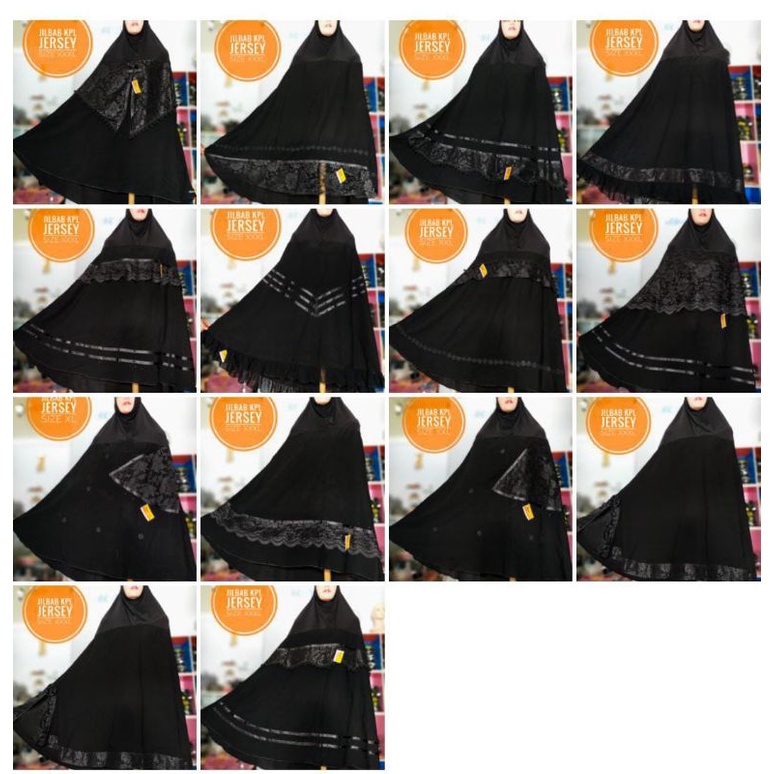 READY STOK JILBAB KEPALA JERSEY/JILBAB MASTUROH/JILBAB TEMBORO/KAIN WOLFIS