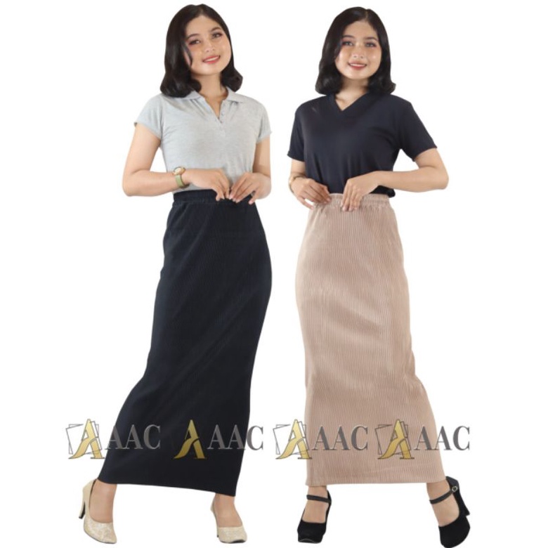 Rok Plisket Lidi Hyget Premium / Skirt / Rok span plisket