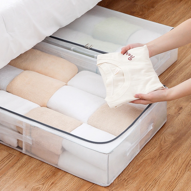 New Starlight Box Organizer Penyimpanan Baju Storage Box Jumbo Kotak Tempat Penyimpanan Bedcover