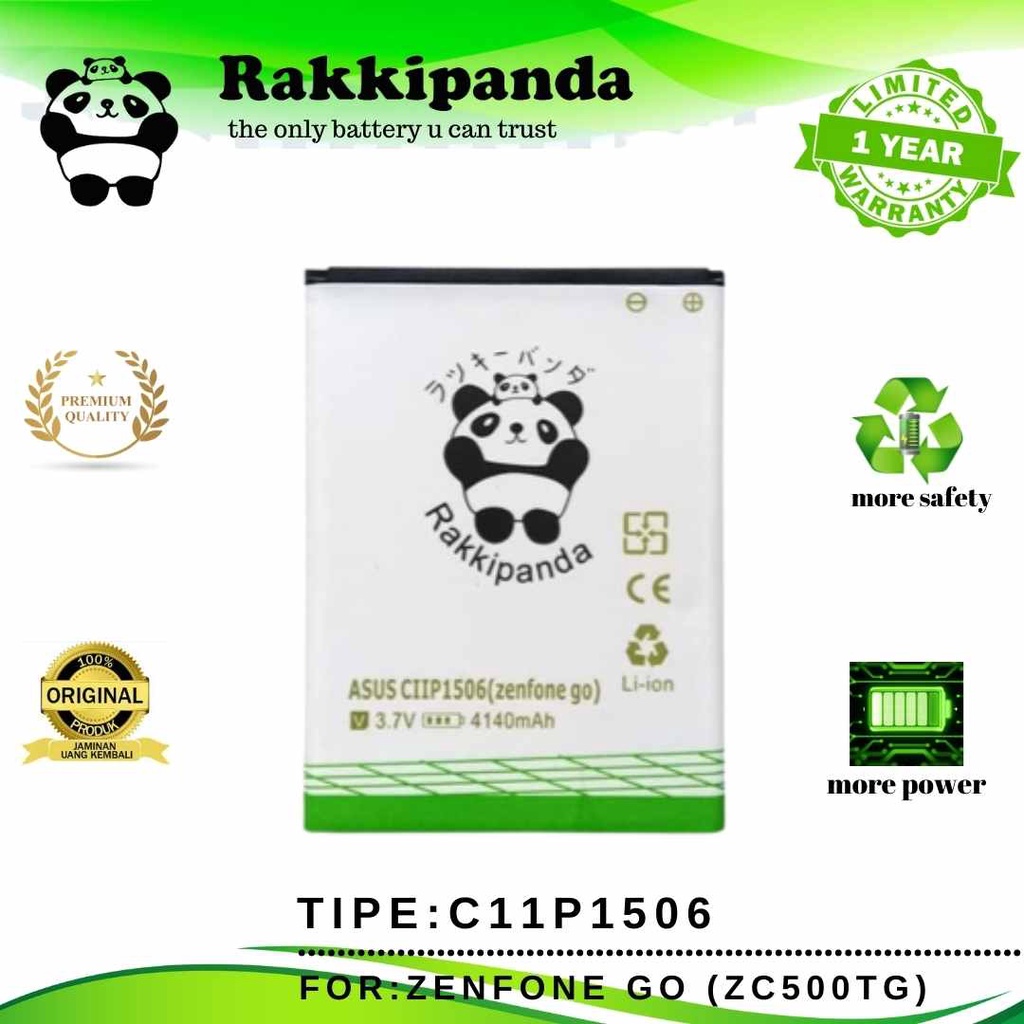 R/K- RakkiPanda - C11P1506 Asus Zenfone Go 5 ZC500TG Batre Batrai Baterai