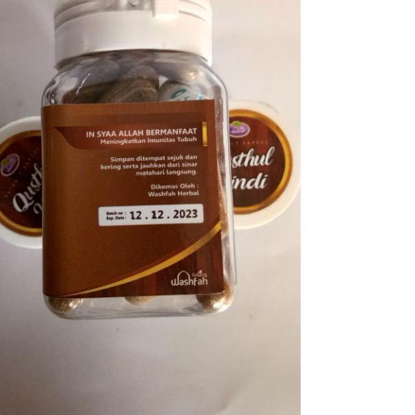 ○ Qusthul Hindi - Kapsul Qusthul Hindi Qist Al Hindi Bahri 45 Kapsul ➴