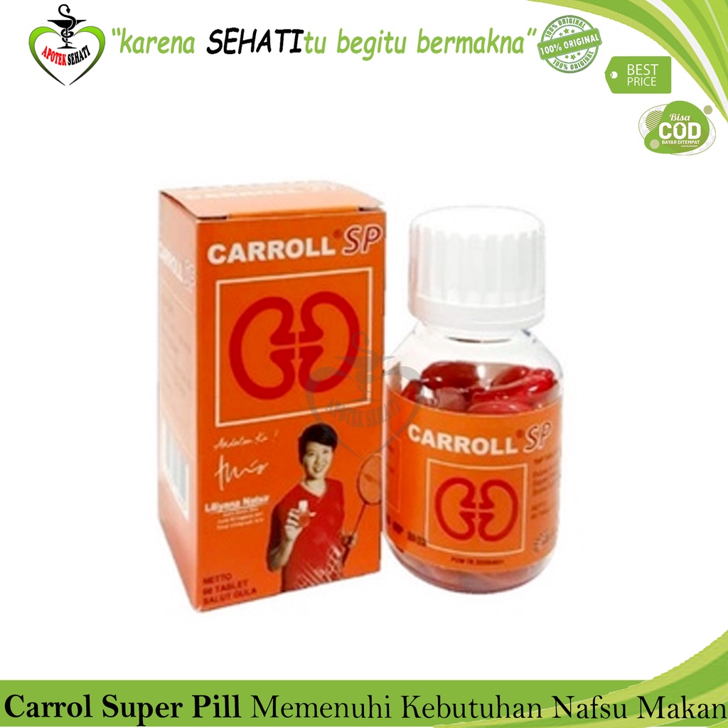 Original Carrol Super Pills Botol 60 Kapsul Meredakan Nyeri Sendi