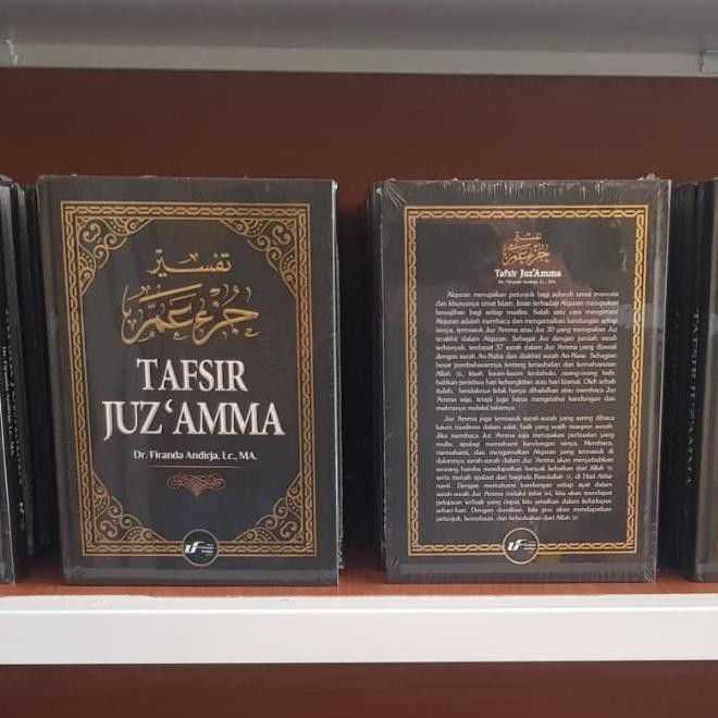 ☎MURAH✔️ - Tafsir Juz'Amma Karya Ustadz Dr. Firanda Andirja, Lc, MA