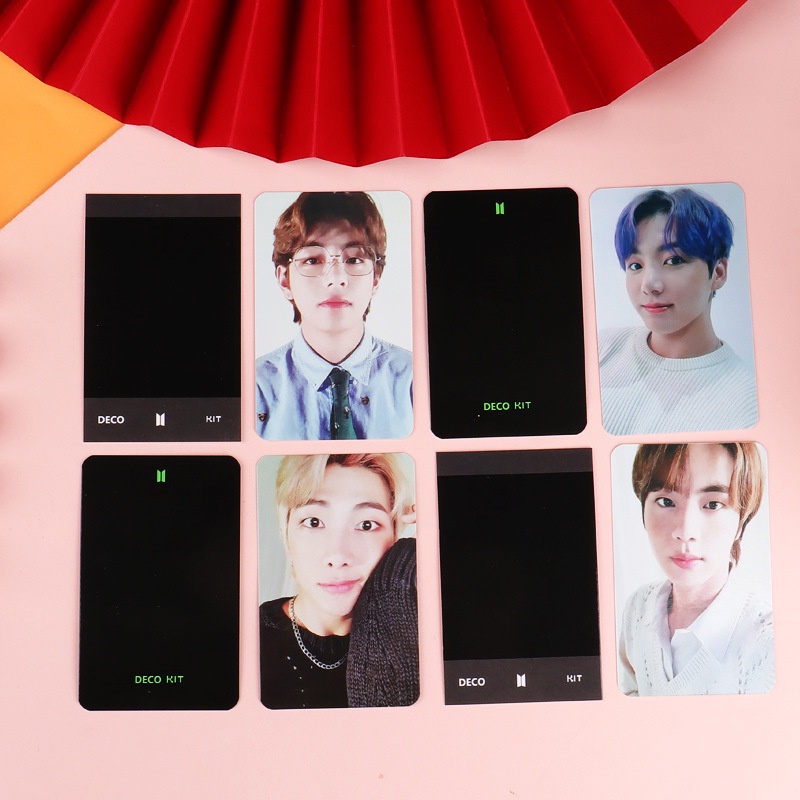 Kartu Lomo Foto BTS Bangtan Boys SUGA JiMin V RM Jin JungKook