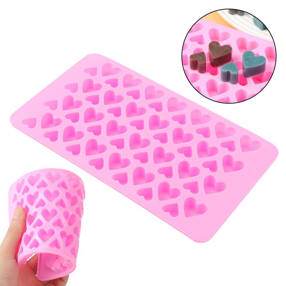 Cetakan Silikon Nanas 3D Alat Dekorasi Kue Es Batu Valentine Permen Coklat Mini Heart Mould