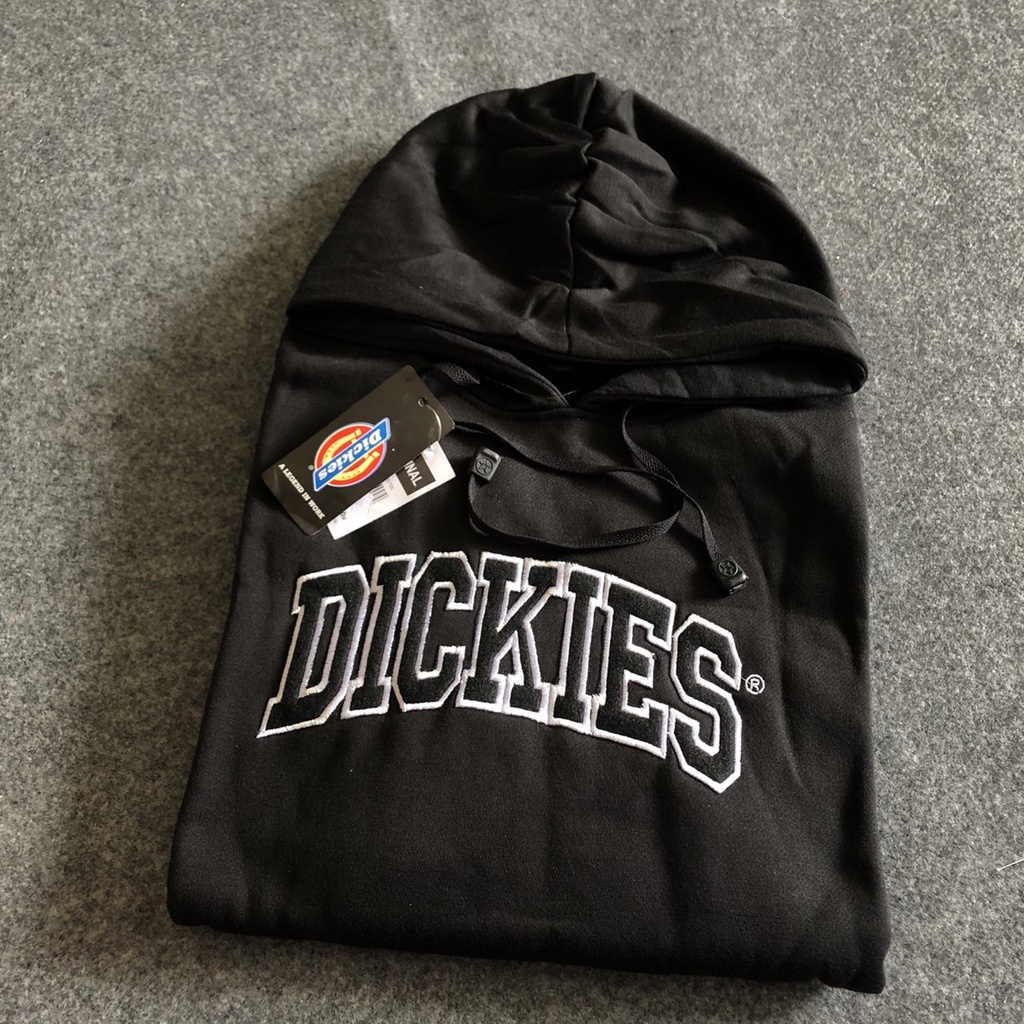 SWEATER HOODIE DICKIES BLACK FULLTAG&amp;FULLBORDIR PREMIUM