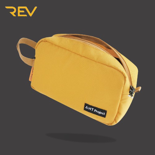 REV X ANT - Tas Tangan Cluct Bag IRISH YELLOW - Pouch Bag Unisex Original