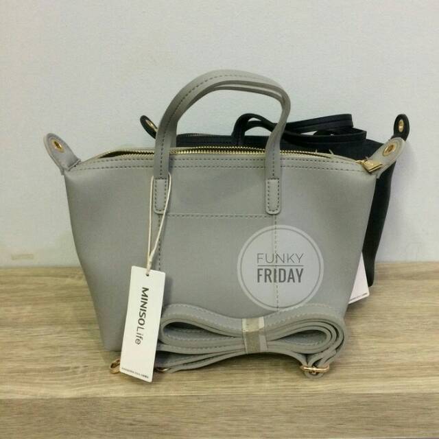 Tas Wanita Hand bag+Selempang MINISO