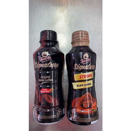 

kapal api original black coffee gula aren