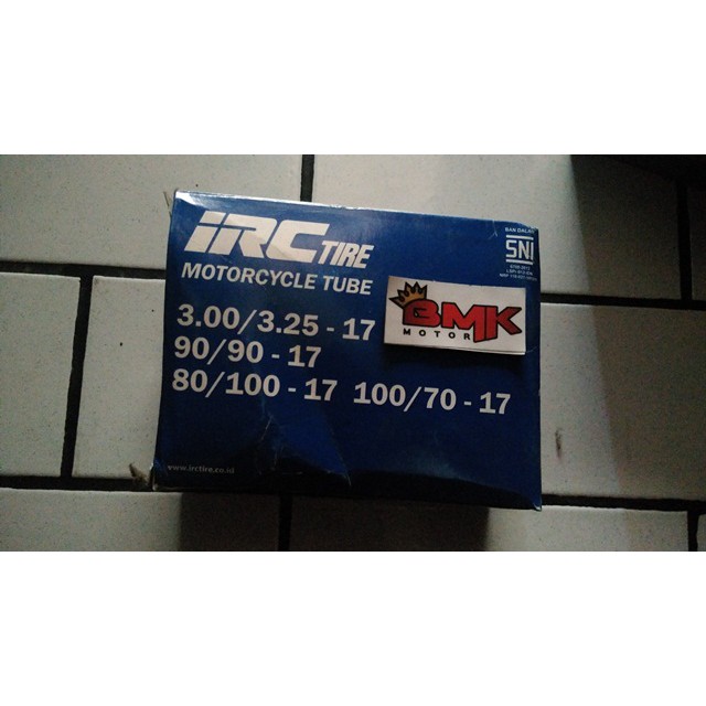 Irc Ban Dalam 3.00/3.25-17 90/90-17 90/100-17 80/100-17 100/80-17