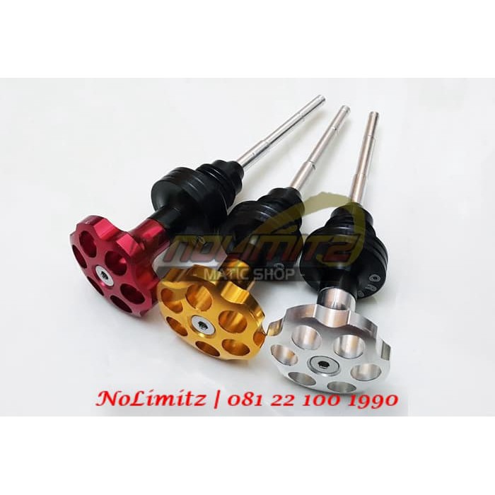 (100% Original) Tutup Oli Mesin Model Jarum Motor Matic Universal NMAX / Vario / Beat