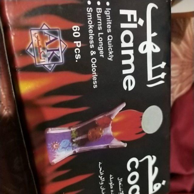 Arang Briket Flame Coal - Arang Bakar - Bukhur