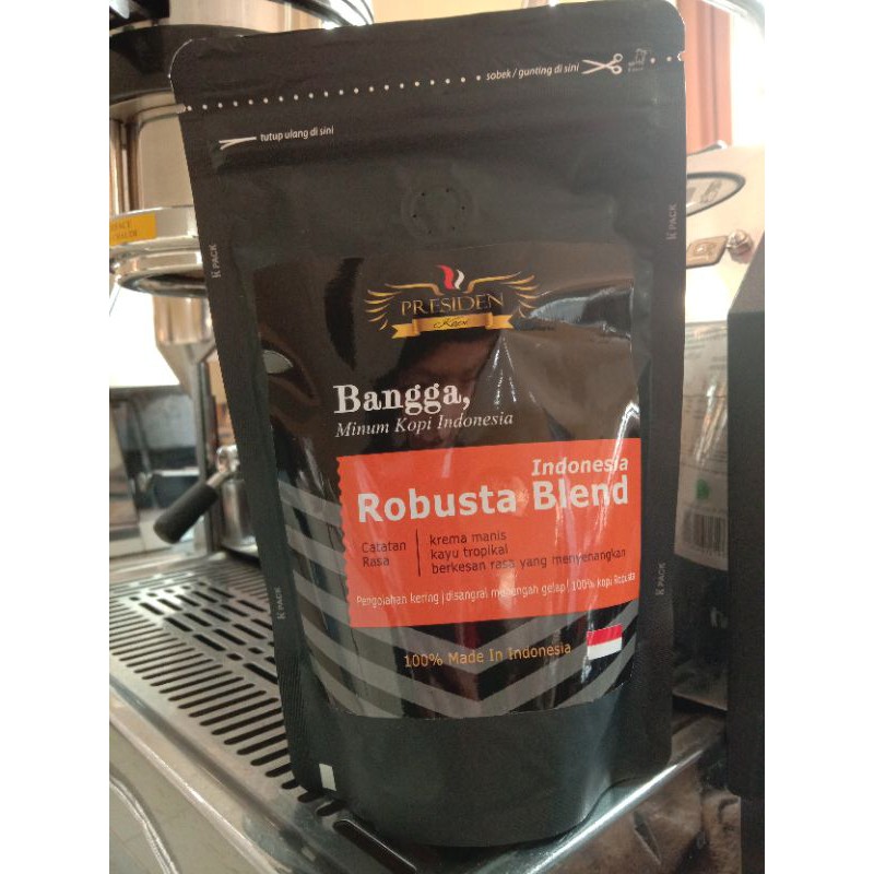 

Kopi Robusta Indonesia - 250gr - Presiden Kopi