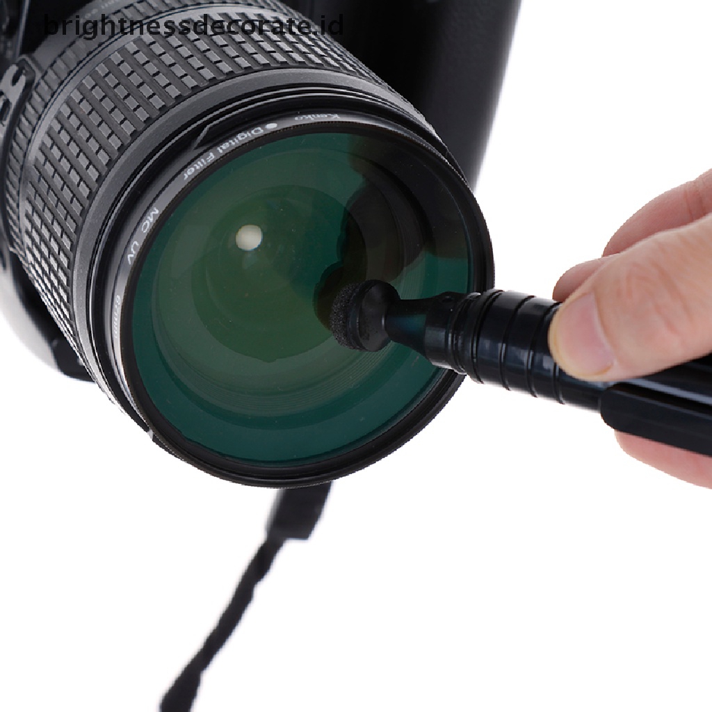 2 Pcs Pena Sikat Pembersih Debu Lensa Kamera Portabel